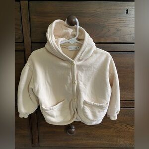 Zara cotton button jacket